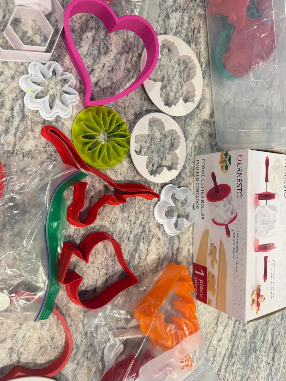 Huge Cookie Decorating & Fondant Cutter Lot – 3D Printed, Wilton & More baking